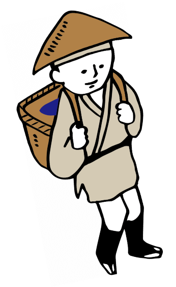 スポット１の行商人ぼうや