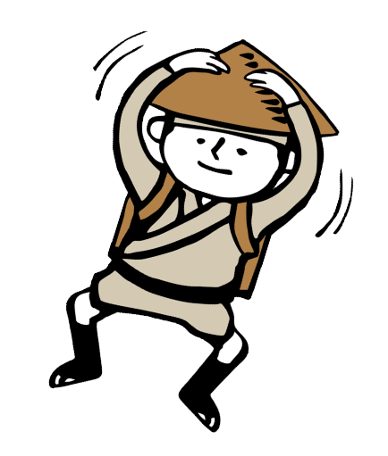 スポット２の行商人ぼうや