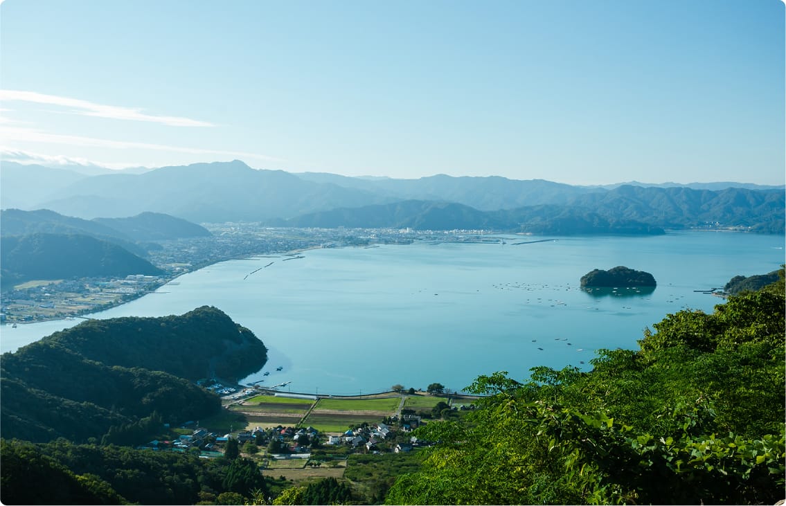 90％以上の食材は地元若狭もん といったコピーが入ります